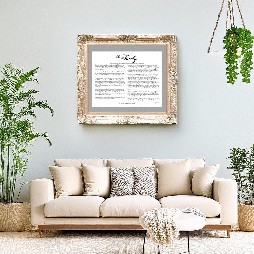 The Family Proclamation | DIGITAL DOWNLOAD | Wall Decor | Latter-day ...