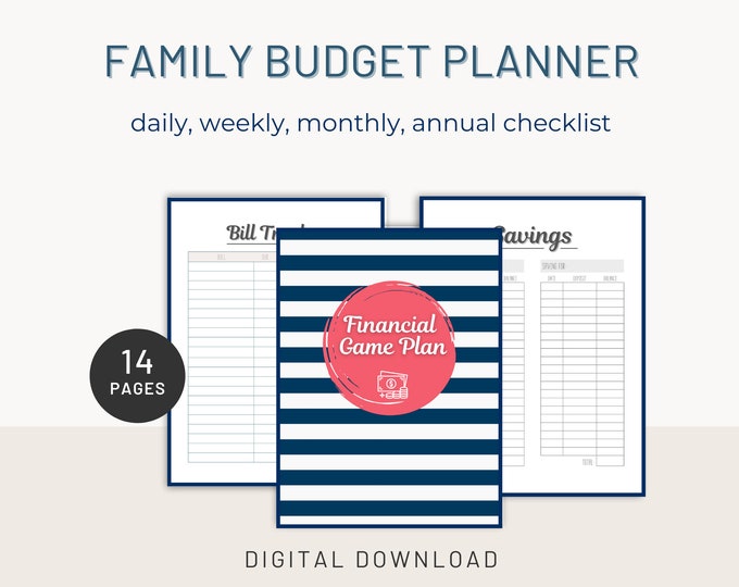 Budget Binder | Personalized Budget Planner | Customize Budget |