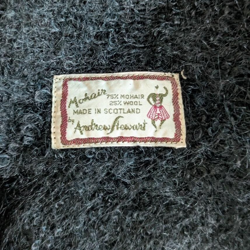 スコットランド製1969年に購入。Andrew Stewart社モヘアショール Andrew Stewart - Etsy