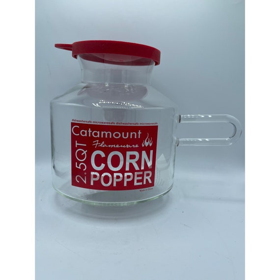 catamount glass microwave corn popper