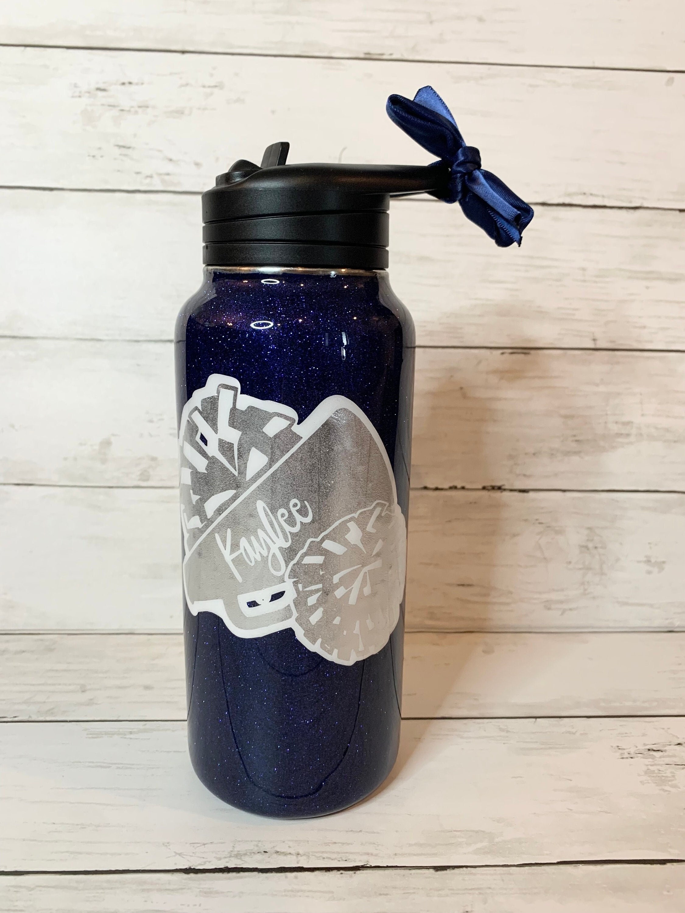 Pom Pom Water Bottle - Etsy Canada