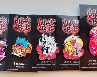 Official Helluva Boss & Hazbin Hotel Enamel Pins - Etsy