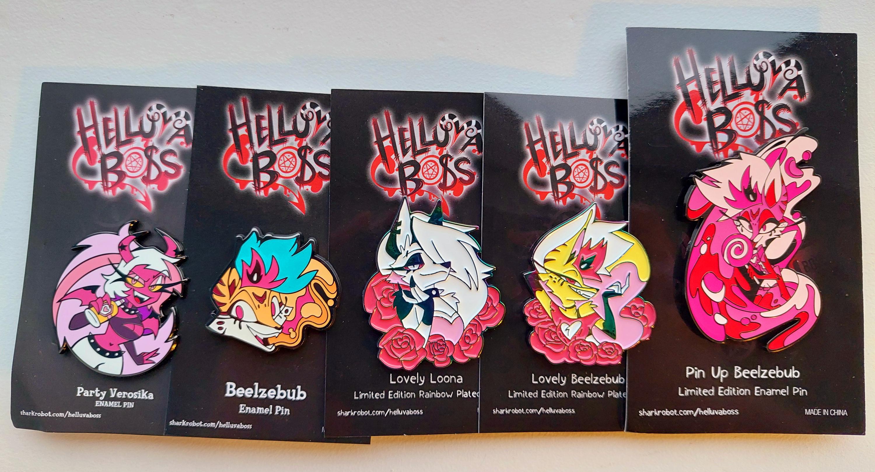 Official Helluva Boss & Hazbin Hotel Enamel Pins - Etsy
