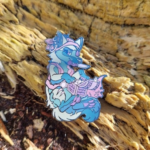 LE Carcinus the Pirate Fox by Fursona Pins (Fox #7)