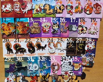 Animal Fantasy Pin Resales Lot 2