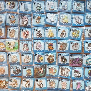 Fursona Pins Lot 1