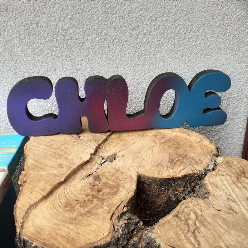 prenom en bois a accrocher