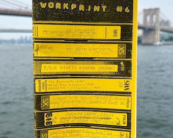 workprint #4 (MCJ-007) zine from Misfit Cinema Journal