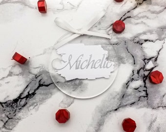 Tarjeta de mesa/tarjeta de lugar personalizable para bodas, Nochevieja, Navidad y celebraciones.
