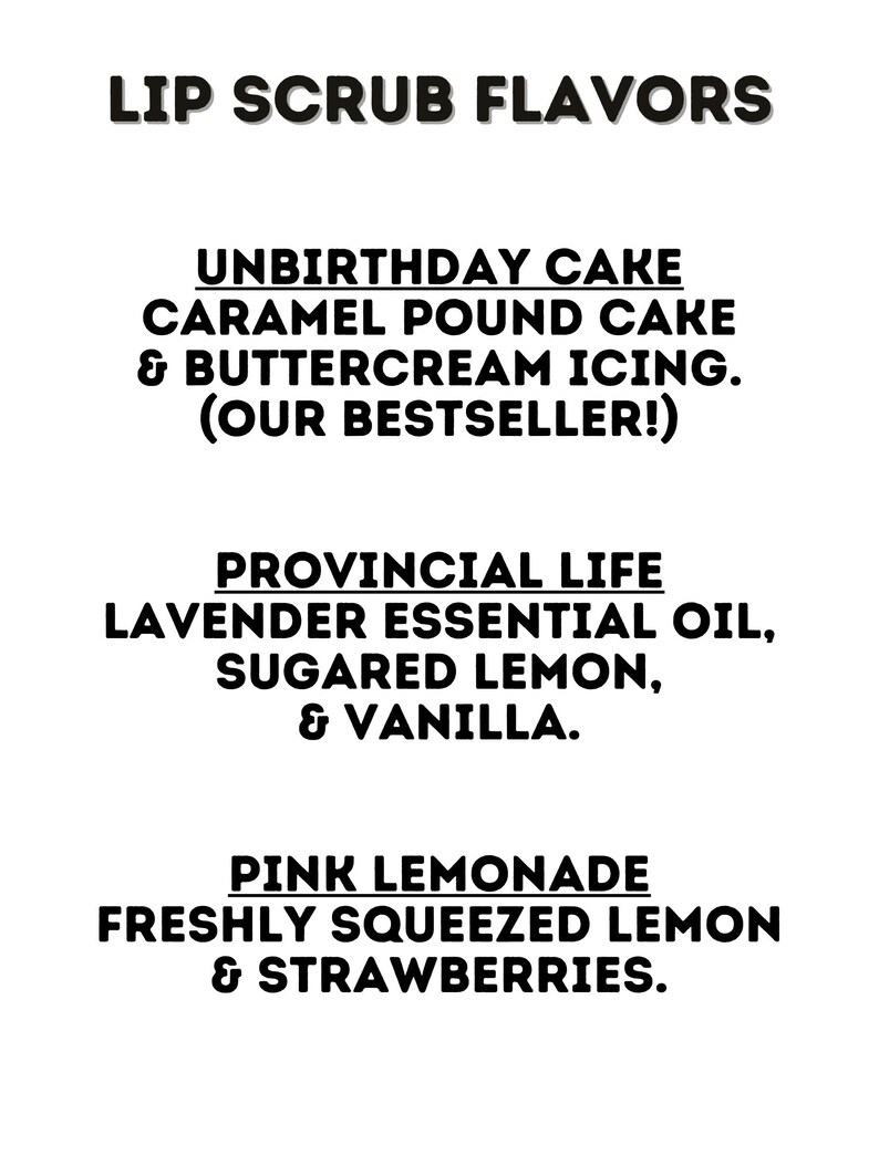 Whipped Lip Scrub in a Tube Natural Lip Sugar Scrub Etsy