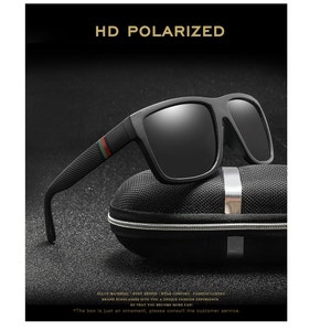 HD Fashion Polarized Photochromic Sunglasses Chameleon Driving Sport Glasses - Unisex