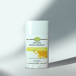 UnderArm Brightening Turmeric & Lemon Natural Deodorant