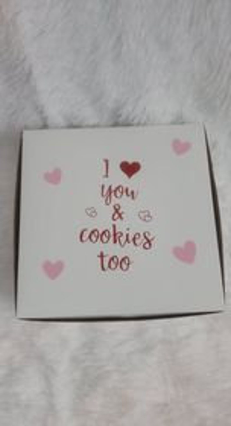 Valentine/'s Day Cookie Box