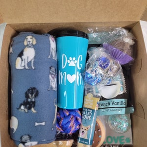 Dog Mom Box | Coffee Box | Christmas Present | Mom and Dog Gifts |