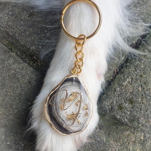 Memorial jewelry made from animal fur