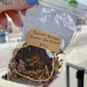 Sabbats Premade Simmer Pot Packet