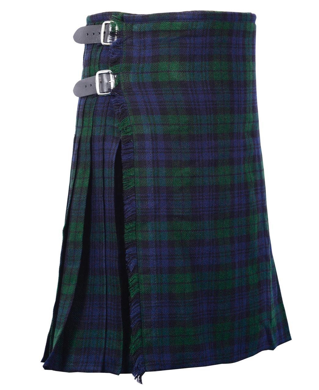 Mens Kilt New Scottish Traditional Highland Masonic 13oz Tartan