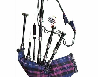 スコットランドのグレートハイランドバグパイプ シルバー