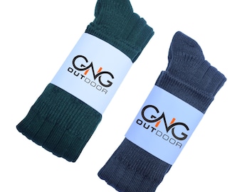 Men's Scottish Kilt Socks - Kilt Hose - Available in Green & Grey Colors