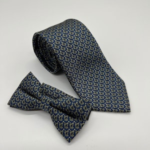 Corbata y lazo masónicos artesanales Conjunto de corbata y lazo de regalo de la Logia Masónica hecho a mano Conjunto de corbata y lazo de regalo de la Logia Masónica