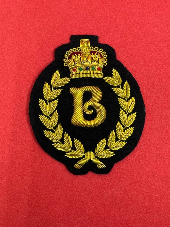 Custom Bullion Patches for Crest, Jackets