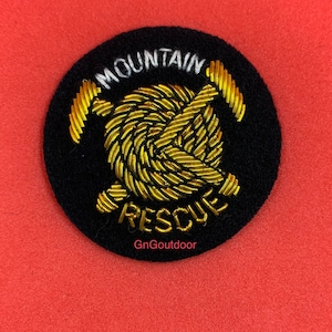 Royal Air Force Mountain Rescue Mess Dress Hand Embroidered Bullion Wire Badge RAF Badge