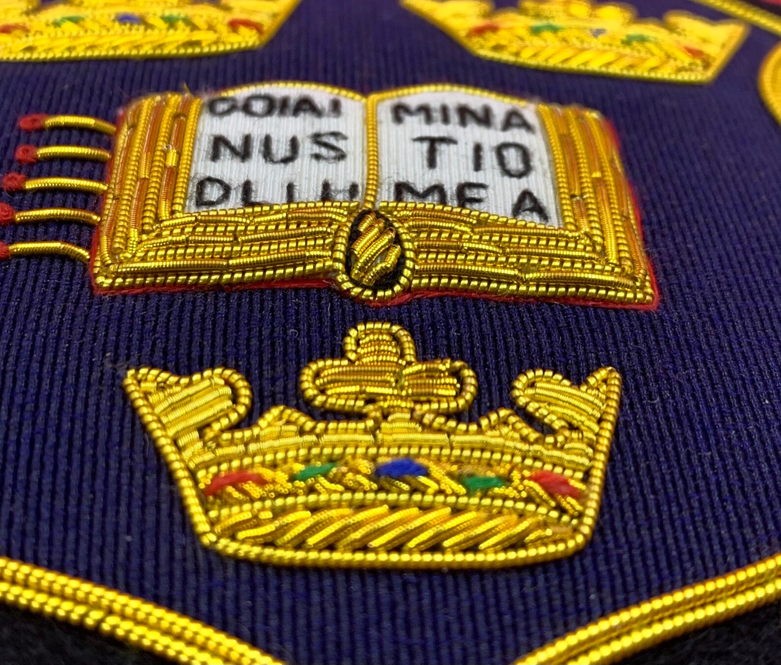 Oxford University Blazer Badge Hand Embroidered Bullion and Etsy