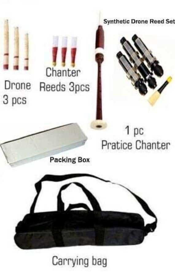 スコットランドのグレートハイランドバグパイプ シルバーマウント