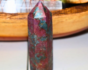 Ruby Kyanite Point: Natural Gemstone for Healing