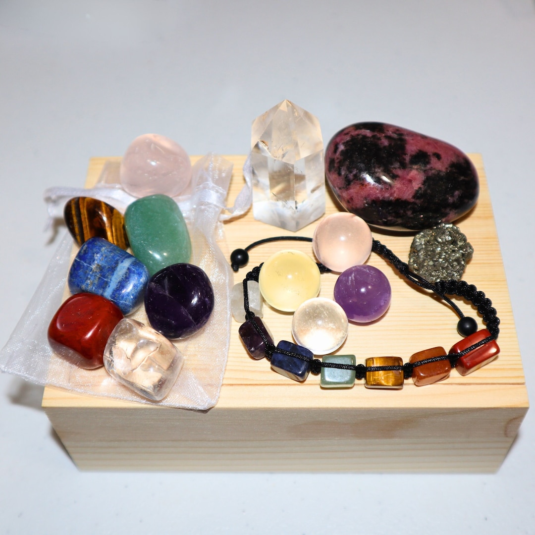 Chakra Crystal Collection - Complete Set of Balancing and Healing ...