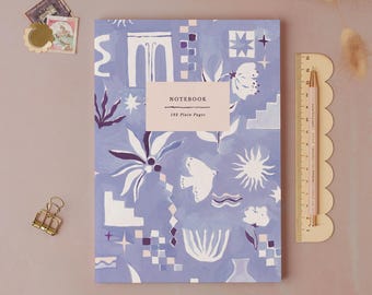 Medina Notebook | Plain Page Journal | Blank Notebooks