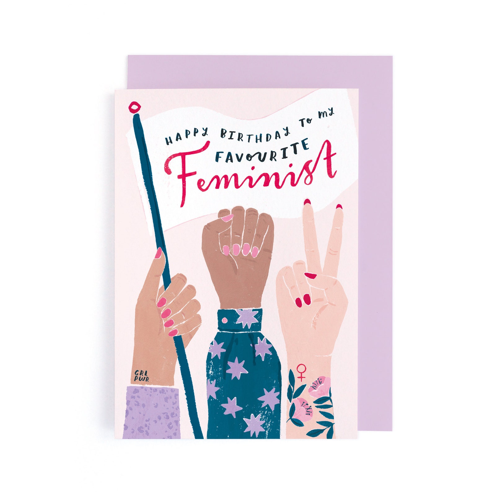 Feminist Birthday Card Favourite Feminist Birthday Card - Etsy