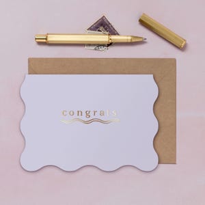 Congratulations Card | Wedding Card | Congrats Card | New Job Card | New Home Card | Minimalist Card | Typographic Card | Engagement Card