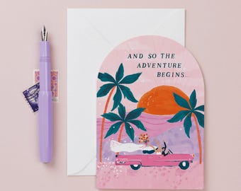 Wedding Card for Couple | Bride & Groom Cards | Wedding Day Card