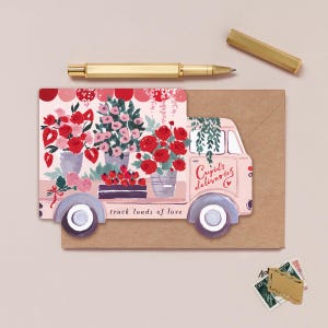 Truck Loads of Love Card | Valentine’s Day Greeting Cards | Anniversary Card