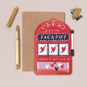 Jackpot Love Card | Love Cards | Anniversary Cards | Valentines Cards