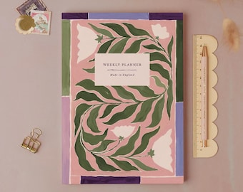 Nurture Botanical Weekly Planner | Undated Week Organiser