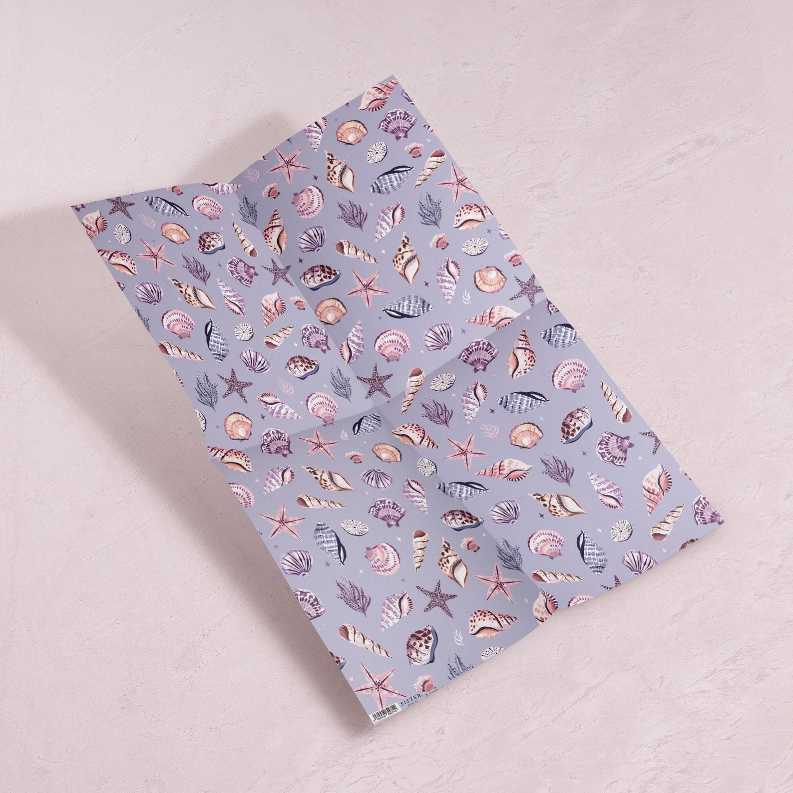 Shells Wrapping Paper | Birthday Wrapping Paper | Shells Craft Paper ...