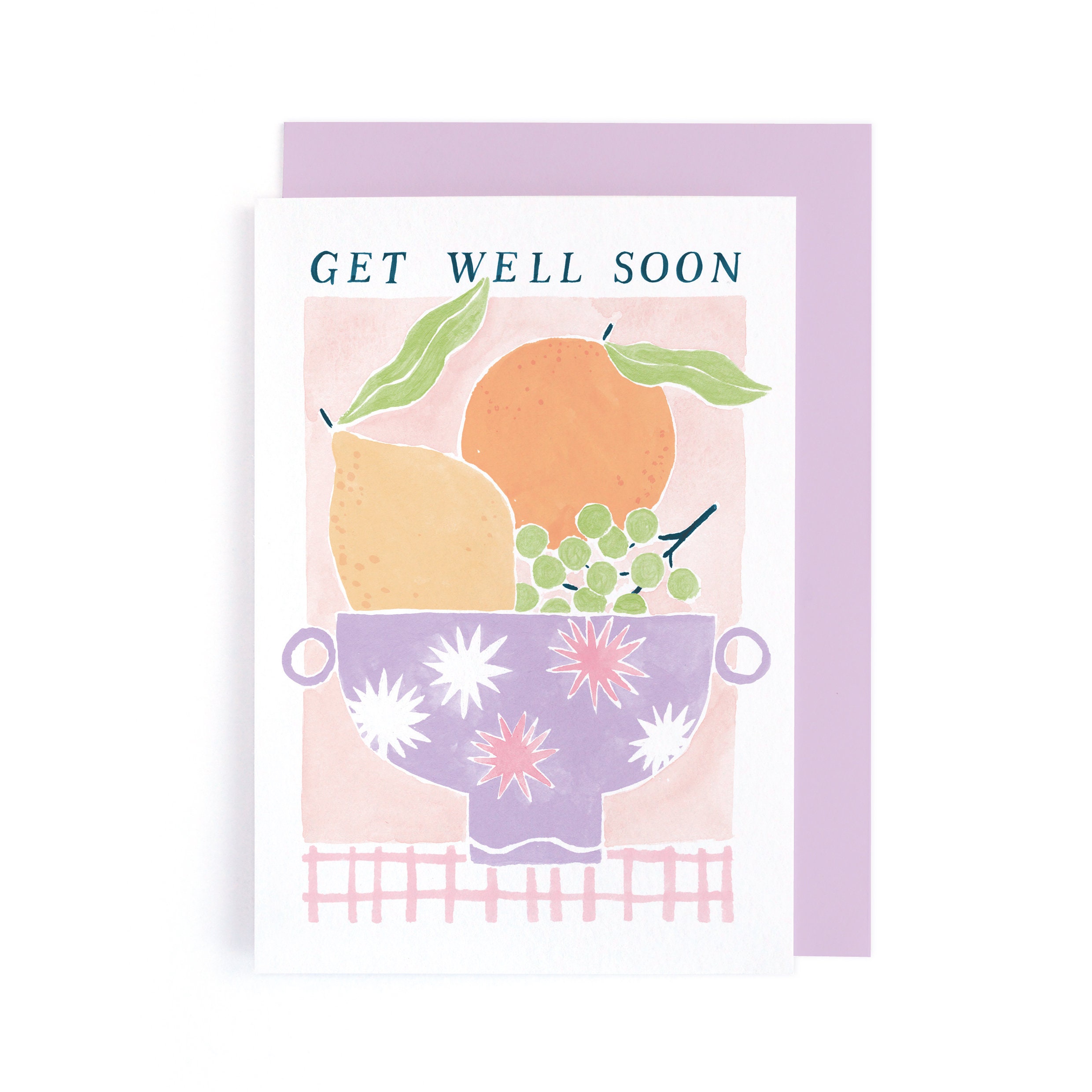 Get Well Soon Card Fruit Get Well Soon Card Card for Etsy UK