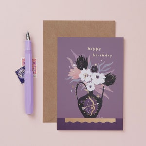 Sagittarius Birthday Card | Zodiac Birthday Card | Astrology Birthday Card | Horoscope Birthday Card | Star Sign Birthday Card |