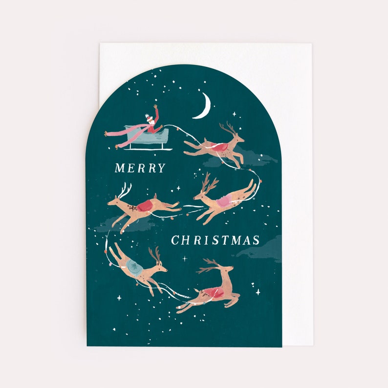 Christmas card from Sister Paper Co.