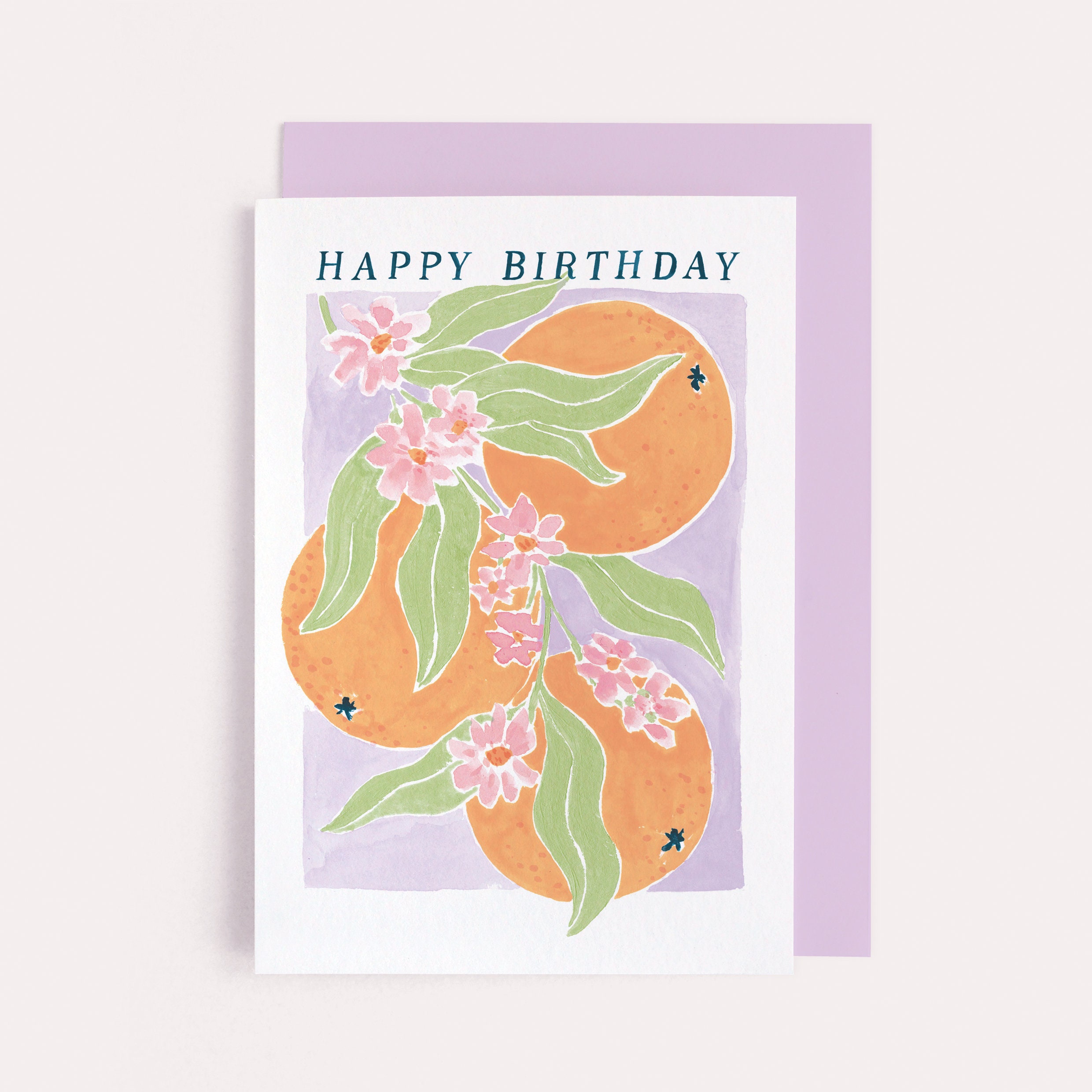 Oranges Birthday Card Fruit Birthday Card Birthday Card - Etsy UK