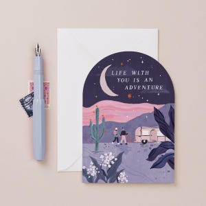 Adventure Valentine's Card | Adventure Love Card | Male Valentine's Day Card | Adventure Card for Boyfriend on Valentine's Day