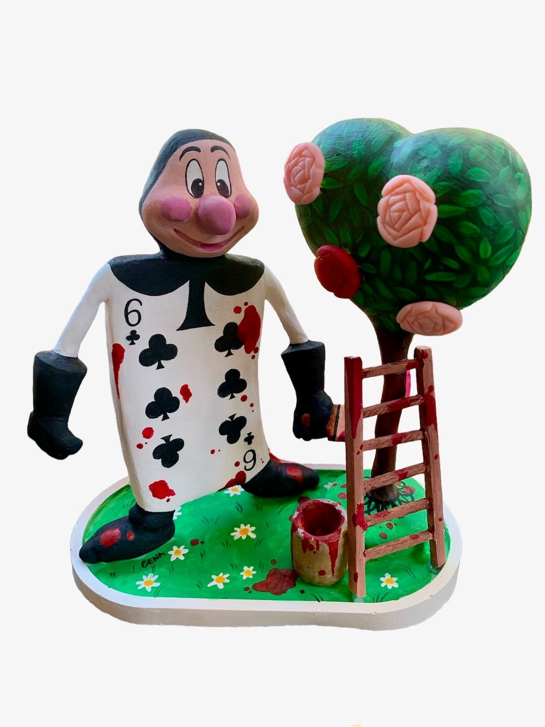 Let's Paint the Roses Red Etsy