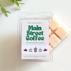 Main Street Coffee | Disney wax melts | Magic kingdom scent | Disney inspired candle | Disney scent | coffee wax melt | coffee candle