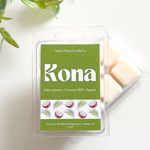 Kona | Disney wax melts | Disney resort wax melts | wdw resort scent | polynesian resort lobby smell | disney candle | Kona cafe | poly