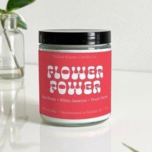 flower power | Soy Wax Candle