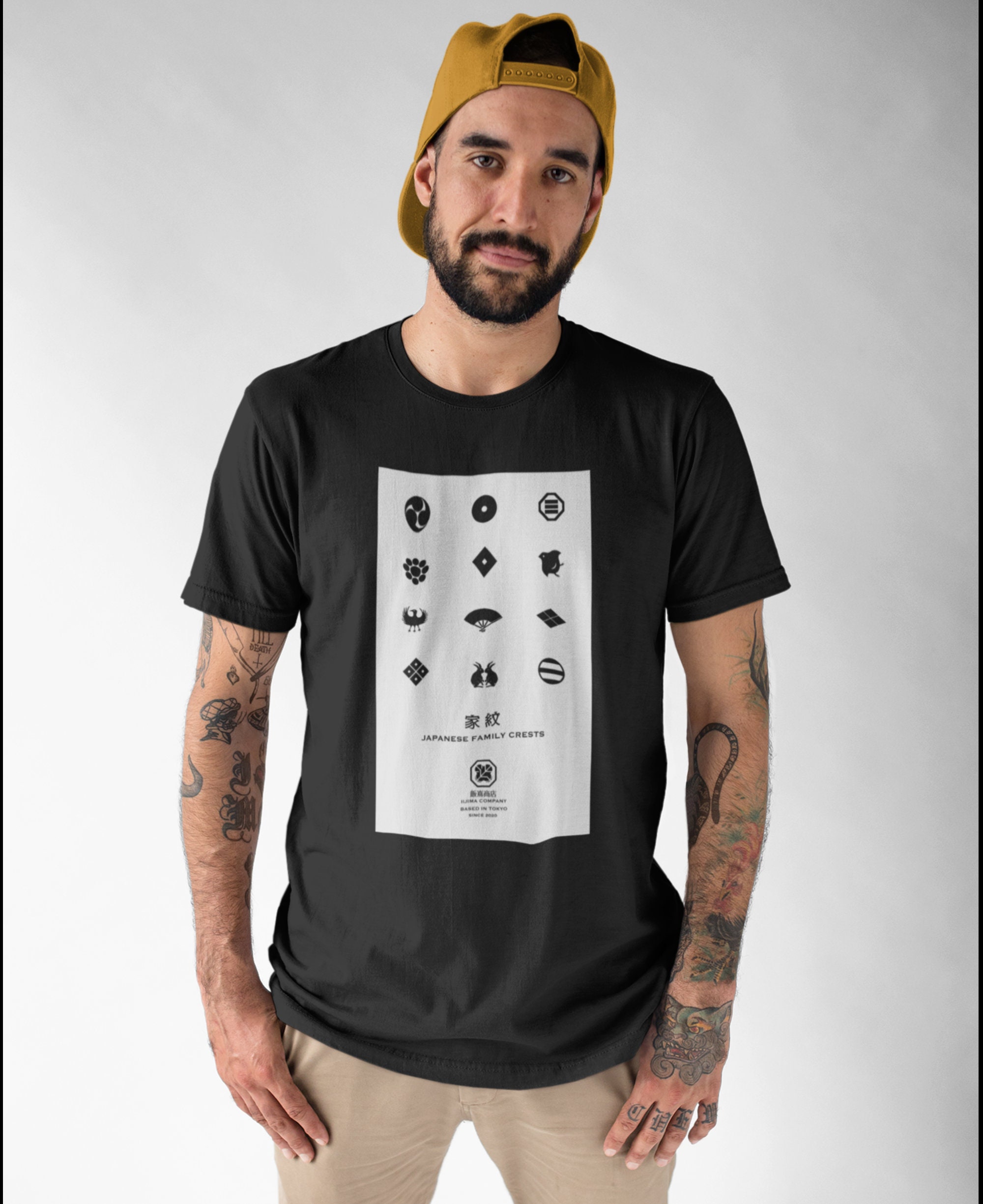 Japanese style Unisex TShirt KAMON Etsy