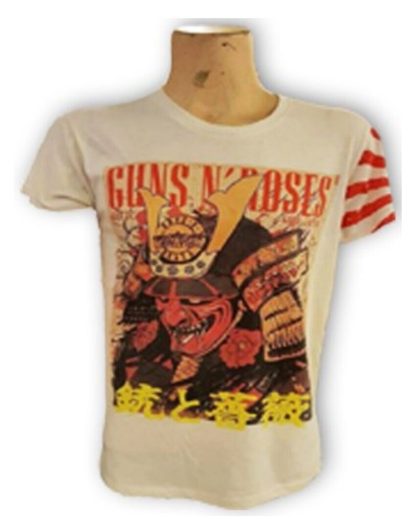 Guns N Roses Live In Kobe Japan Japanese Print Cream Etsy