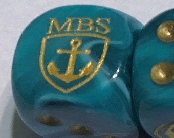 MBS Dice - Teal